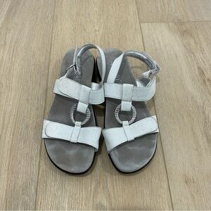 Alegria Julie Pearl Rose white sandals size 41 / US 11